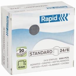 771248 Rapid 24859800 Heftestift RAPID Standard 24/6 (5000) 